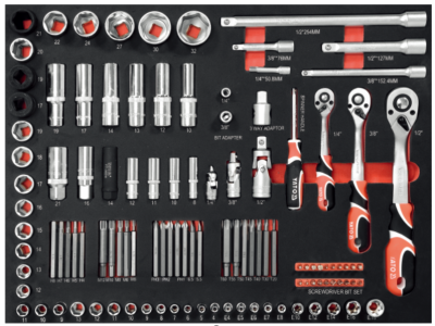 ЛОЖЕМЕНТ НАБОР ИНСТРУМЕНТА 93ПР YT-55280T1